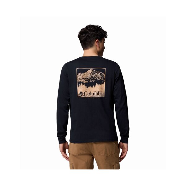 andriki-blouza-csc-seasonal-logo-ls-tee-huge (1) Ανδρική μπλούζα μακρύ μανίκι CSC COLUMBIA 2013545-007 μαύρο - Image 4