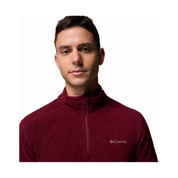 Ανδρική Μπλούζα Klamath Range™ II Half Zip Fleece EM6503-624 μπορντώ - Image 3