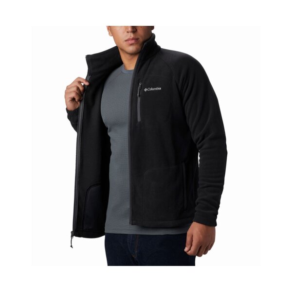 Ανδρική Ζακέτα Fast Trek™ II Full Zip Fleece Columbia AM3039A-010 μαύρο - Image 2
