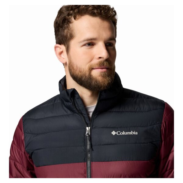 Ανδρικό Μπουφάν Powder Lite™ II Jacket  Columbia 2086964-624 μπορντώ-μαύρο - Image 2