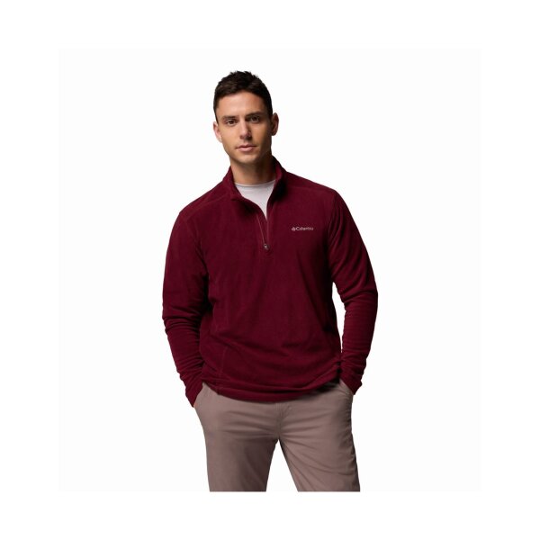 Ανδρική Μπλούζα Klamath Range™ II Half Zip Fleece EM6503-624 μπορντώ - Image 1