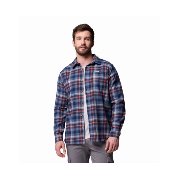 Ανδρικό Πουκάμισο Cornell Woods™ Flannel Long Sleeve COLUMBIA 1617951-470 μπλε - Image 3
