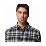Ανδρικό Πουκάμισο Cornell Woods™ Flannel Long Sleeve COLUMBIA 1617951-009 γκρι - Image 3