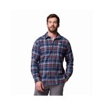Ανδρικό Πουκάμισο Cornell Woods™ Flannel Long Sleeve COLUMBIA 1617951-470 μπλε
