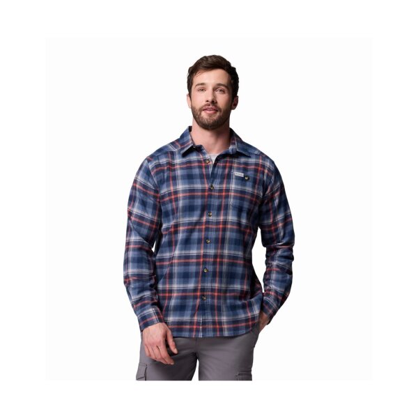 Ανδρικό Πουκάμισο Cornell Woods™ Flannel Long Sleeve COLUMBIA 1617951-470 μπλε - Image 1