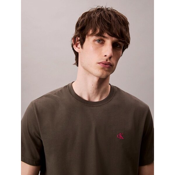 Ανδρική μπλούζα  MONOGRAM TEE CALVIN KLEIN LV04RC275G γκρι - Image 4