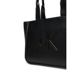 ΓΥΝΑΙΚΕΙΑ ΤΣΑΝΤΑ RAISED CK MEDIUM TOTE CALVIN KLEIN LV04F3218G-UB1 - Image 3