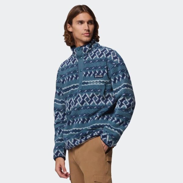 Ανδρική μπλούζα fleece HELVETIA COLUMBIA 2098461-429 μπλε-πράσινο - Image 1