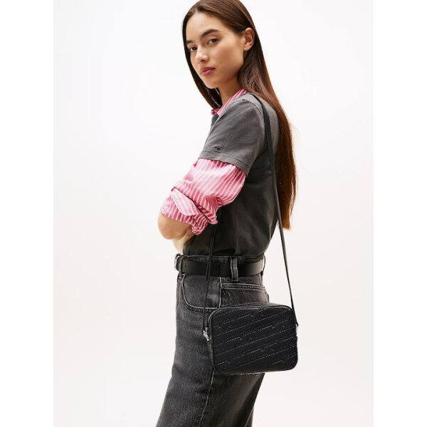 ΓΥΝΑΙΚΕΙΑ TJW MUST AOP CAMERA BAG TOMMY JEANS AW0AW17865-BDS - Image 3