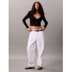 ΓΥΝΑΙΚΕΙΑ ΜΠΛΟΥΖΑ A-LS WVN LBL 2X2 CTT CALVIN KLEIN LV047C204G-UB1