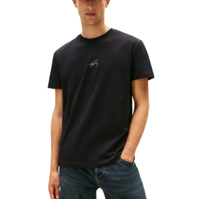 ΑΝΔΡΙΚΟ TJM REG TONAL SIGNATURE TEE TOMMY JEANS DM0DM22138-BDS ΜΑΥΡΟ