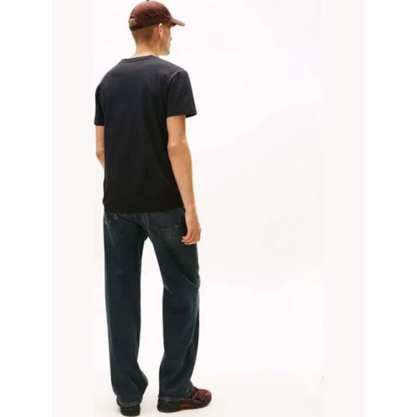 ΑΝΔΡΙΚΟ TJM REG TONAL SIGNATURE TEE TOMMY JEANS DM0DM22138-BDS ΜΑΥΡΟ - Image 2