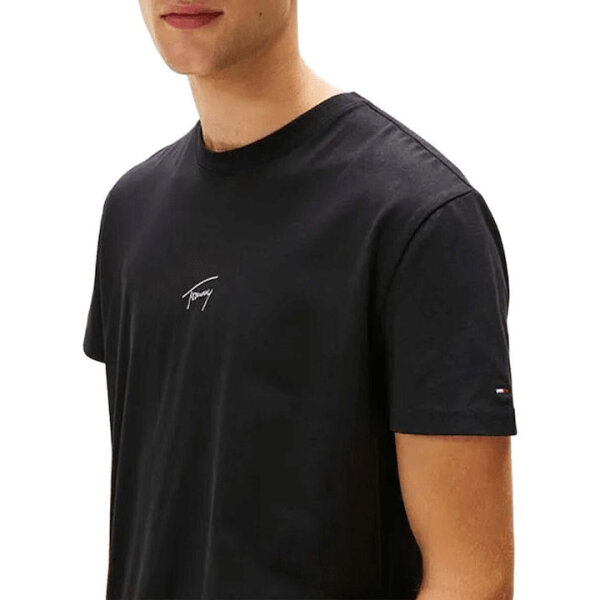 ΑΝΔΡΙΚΟ TJM REG TONAL SIGNATURE TEE TOMMY JEANS DM0DM22138-BDS ΜΑΥΡΟ - Image 5