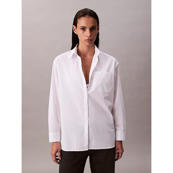ΓΥΝΑΙΚΕΙΟ ΠΟΥΚΑΜΙΣΟ POPLIN RELAXED SHIRT CALVIN KLEIN LV047C143G-YAA - Image 3
