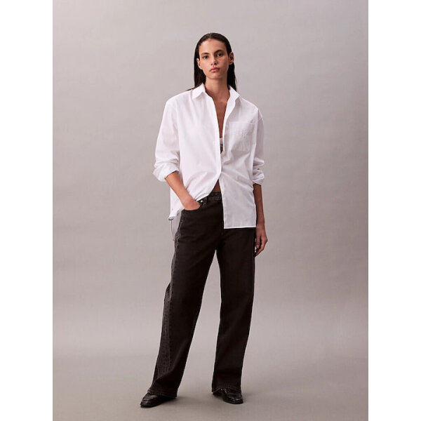 ΓΥΝΑΙΚΕΙΟ ΠΟΥΚΑΜΙΣΟ POPLIN RELAXED SHIRT CALVIN KLEIN LV047C143G-YAA - Image 1