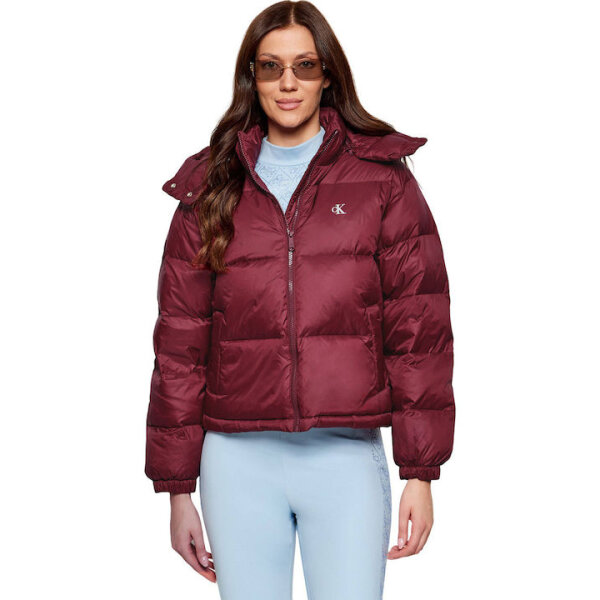 fixedratio_20251014120736_calvin_klein_gynaikeio_mpoufan_gia_cheimona_burgundy_lv047d501g_gex ΓΥΝΑΙΚΕΙΟ ΜΠΟΥΦΑΝ ESSENTIAL MIDWEIGHT PUFFER JAC CALVIN KLEIN LV047D501G-GEX - Image 1