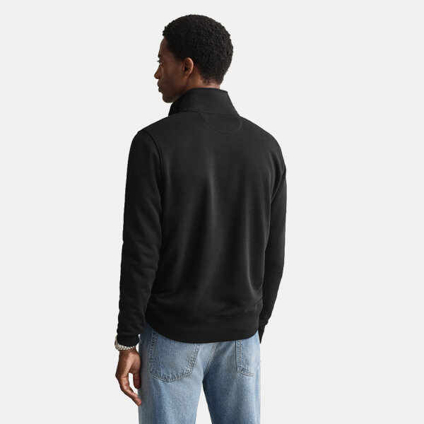 Ανδρική Μπλούζα Φούτερ με zip GANT 3G200800-G0005 Μαύρο - Image 3
