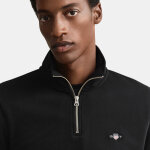 Ανδρική Μπλούζα Φούτερ με zip GANT 3G200800-G0005 Μαύρο - Image 2