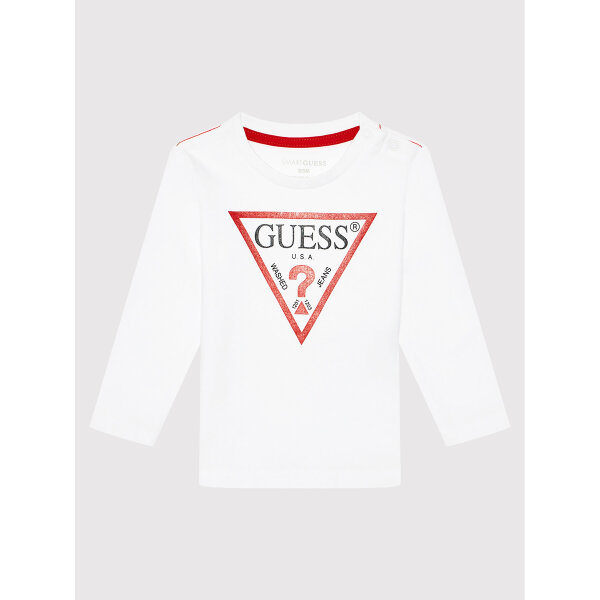 guess-mplouzaki-n84i24-k8hm0-leuko-regular-fit ΠΑΙΔΙΚΟ LS T-SHIRT_CORE BANGLADESH GUESS N84I24K8HM0-GU0/G011 - Image 1