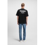 Ανδρική μπλούζα κοντό μανίκι HUGO 50509776 μαύρο - Image 2