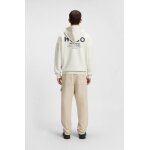 Ανδρική μπλούζα φούτερ Cotton-terry loose-fit hoodie with logo details HUGO 50510724 λευκό - Image 2