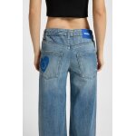 ΓΥΝΑΙΚΕΙΟ JEANS Baggy-fit jeans in blue rigid denim HUGO BLUE 50541539-428 - Image 5