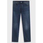 Ανδρικό παντελόνι τζιν STRAIGHT HUGO BLUE 50541659 σκούρο μπλε - Image 2
