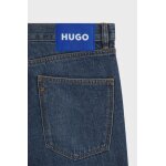 Ανδρικό παντελόνι τζιν STRAIGHT HUGO BLUE 50541659 σκούρο μπλε - Image 3