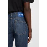 Ανδρικό παντελόνι τζιν STRAIGHT HUGO BLUE 50541659 σκούρο μπλε - Image 5