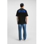 Ανδρική μπλούζα Cotton-jersey T-shirt with puff-print logo HUGO 50542810 μαύρο - Image 2