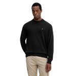 Ανδρική μπλούζα πλεκτή CTTN ESY FT CRWNK CALVIN KLEIN LV04RC309G μαύρο