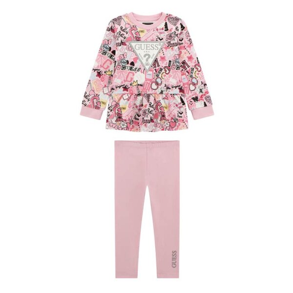 ΠΑΙΔΙΚΟ SET LS ACTIVE TOP+LEGGINGS GUESS K5YG01KA6R4-GU0/P9HZ - Image 1