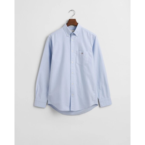 time__1739811340__202502-3000200-455-flat-fv-1 Ανδρικό Πουκάμισο GANT 3G3000200-G0455 Γαλάζιο - Image 3