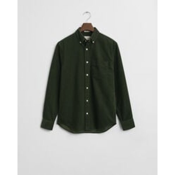 Ανδρικό Πουκάμισο κοτλέ GANT  3250230-G0360 πράσινο - Image 4