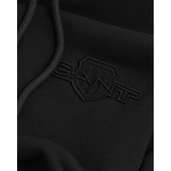 Ανδρική Μπλούζα Φούτερ Μαύρη GANT 3G206705-G0005 - Image 2