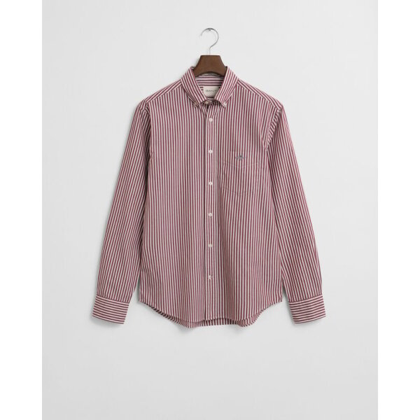 Ανδρικό Πουκάμισο ριγέ GANT 3000130-604 Μπορντώ - Image 4