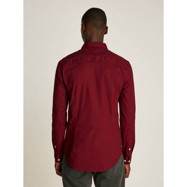 ΑΝΔΡΙΚΟ ΠΟΥΚΑΜΙΣΟ TJM ORIGINAL STRETCH SHIRT TOMMY JEANS DM0DM04405-XIU ΜΠΟΡΝΤΩ - Image 3