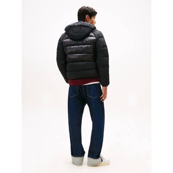 ΑΝΔΡΙΚΟ ΜΠΟΥΦΑΝ ΜΑΥΡΟ TJM HOODED GLOSS MATT PUFFER E TOMMY JEANS DM0DM22034-BDS - Image 2