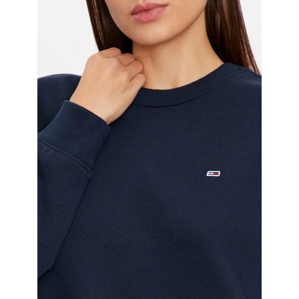 tommy-jeans-mplouza-dw0dw19959-skouro-mple-regular-fit-0000304132391 (4) ΓΥΝΑΙΚΕΙΟ TJW REG S FLAG CREW TOMMY JEANS DW0DW19959-C1G - Image 5