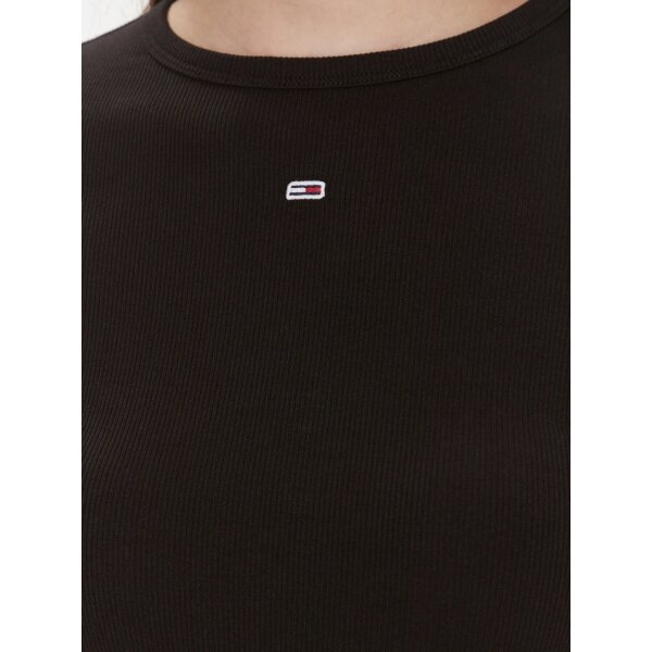 ΓΥΝΑΙΚΕΙΟ TJW SLIM ESSENTIAL RIB LS TOMMY JEANS DW0DW17387-BDS - Image 4