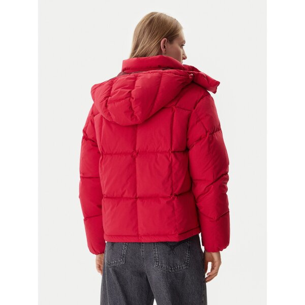tommy-jeans-mpouphan-poupoulenio-alaska-dw0dw21623-kokkino-relaxed-fit-0000305373533 (2) ΓΥΝΑΙΚΕΙΟ TJW ALASKA GRID DOWN JACKET EX TOMMY JEANS DW0DW21623-XJP - Image 2