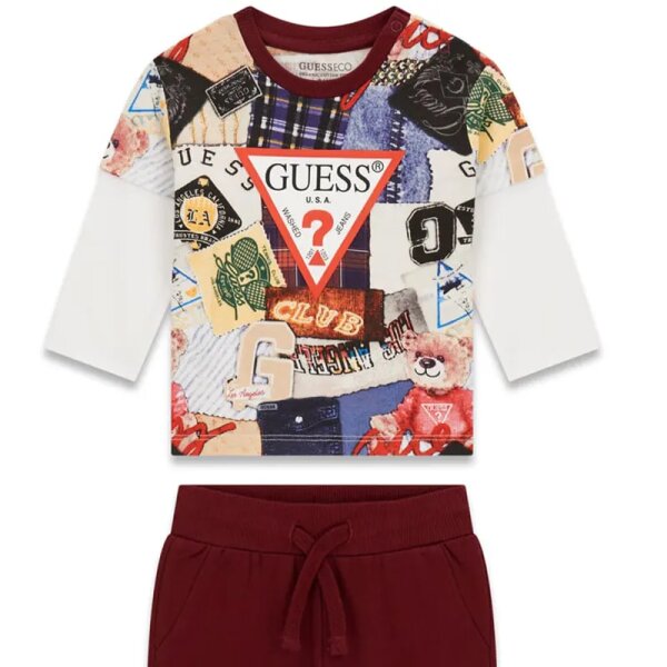 ΠΑΙΔΙΚΟ  SET LS T-SHIRT+ACTIVE PANTS  GUESS N5YG00K8HM4-GU0/P146 - Image 3
