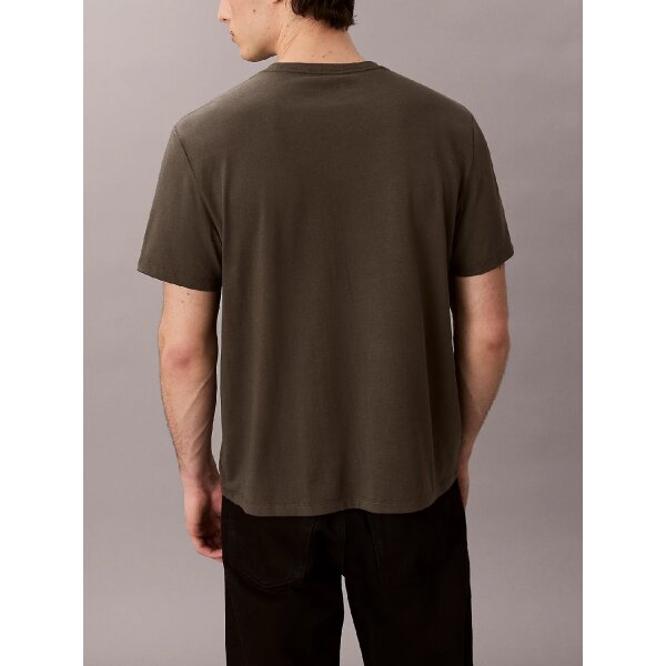 Ανδρική μπλούζα κοντό μανίκι Hero Monologo Tee 20s CALVIN KLEIN LV04RB862G-PAR γκρι - Image 2