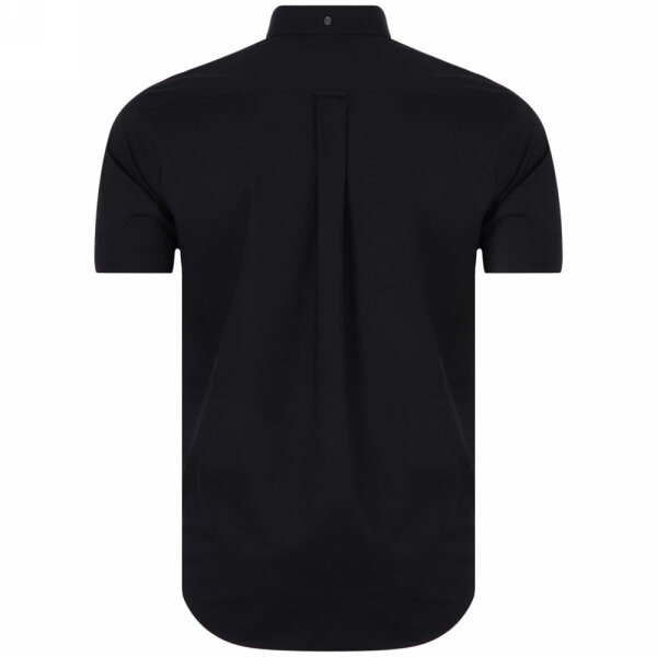 Ανδρικό πουκάμισο κοντό μανίκι GANT 3046401 μαύρο - Image 2