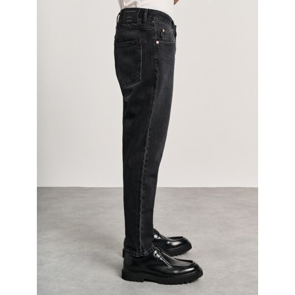 Ανδρικό Παντελόνι-Loose Fit Τζιν Devis  STAFF GALLERY 5-822.007.BL.054 μαύρο - Image 4