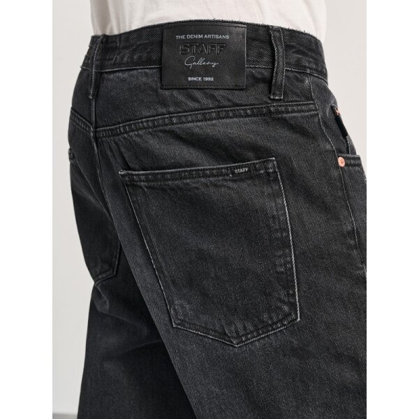 Ανδρικό Παντελόνι-Loose Fit Τζιν Devis  STAFF GALLERY 5-822.007.BL.054 μαύρο - Image 2