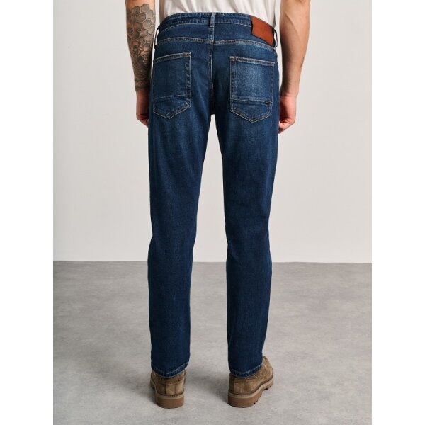 Ανδρικό Τζιν Παντελόνι - Regular Fit Hardy  STAFF GALLERY 5-859.991.B1.054 μπλε σκούρο - Image 4