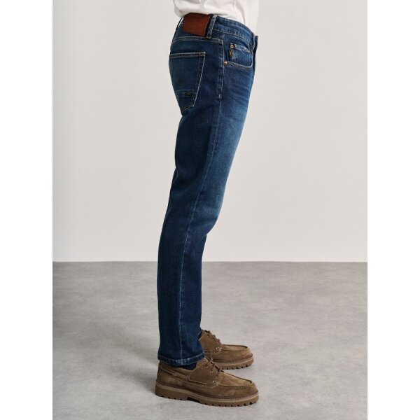 Ανδρικό Τζιν Παντελόνι - Regular Fit Hardy  STAFF GALLERY 5-859.991.B1.054 μπλε σκούρο - Image 3