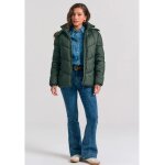 Γυναικείο Φουσκωτό Τζάκετ FUNKY BUDDHA FBL012-100-01-FOREST GREEN - Image 2