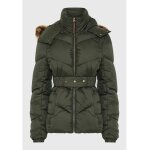 Γυναικείο Φουσκωτό Τζάκετ FUNKY BUDDHA FBL012-100-01-FOREST GREEN - Image 5